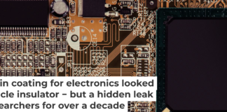 Tiny insulating layers inside electronics help store charge so computers can run smoothly. bee32/iStock via Getty Images